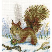 RTO counted Cross Stitch Kit "Winter morning" M330, 20x20 cm, DIY