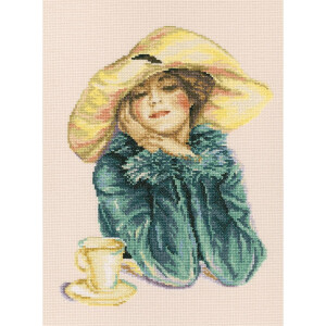 RTO counted Cross Stitch Kit "Mysterious lady"...