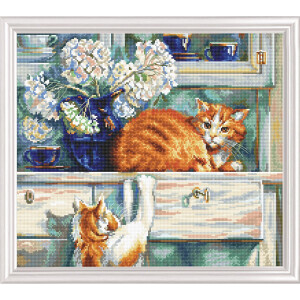 RTO counted Cross Stitch Kit "Red...