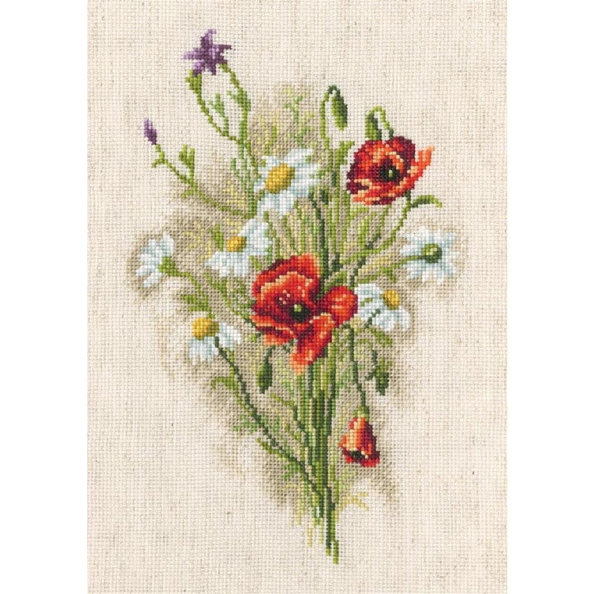 RTO counted Cross Stitch Kit "Bouquet with...