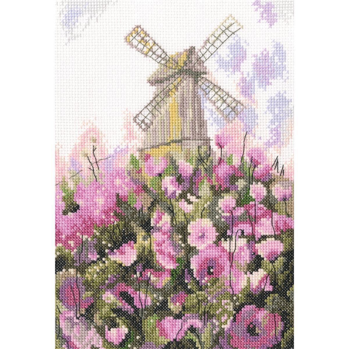RTO counted Cross Stitch Kit "Old mill" M551,...