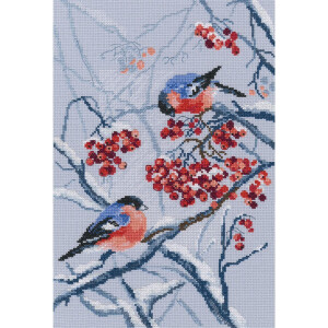 RTO counted Cross Stitch Kit "Bullfinches in...