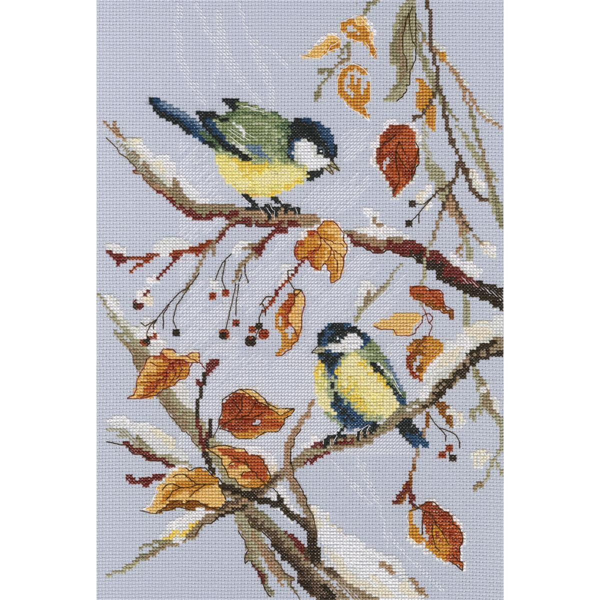 RTO counted Cross Stitch Kit "First Snow" M579,...