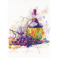 RTO counted Cross Stitch Kit "Grape wine" M615, 26x32 cm, DIY