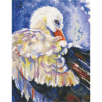 RTO counted Cross Stitch Kit "He brings good luck" M618, 19x25,5 cm, DIY