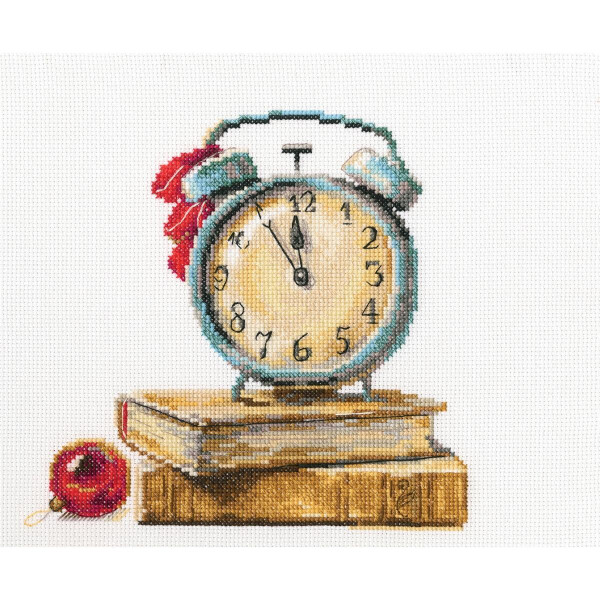 RTO counted Cross Stitch Kit "Feast in 5 minutes" M643, 19,5x18,5 cm, DIY