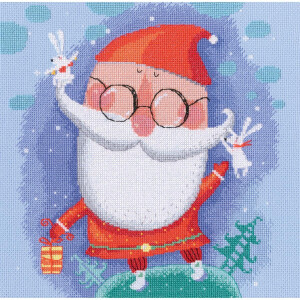 RTO counted Cross Stitch Kit "Cheerful Santa"...