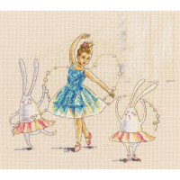 RTO counted Cross Stitch Kit "Dancing with sun twinkles" M661, 27x23,5 cm, DIY