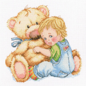 RTO counted Cross Stitch Kit "Beloved Teddy"...