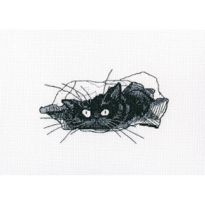 RTO counted Cross Stitch Kit "Among black cats"...
