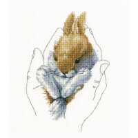 RTO counted Cross Stitch Kit "Warmth in palms" M697, 12x17 cm, DIY