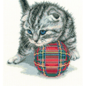 RTO counted Cross Stitch Kit "Playful kitten"...