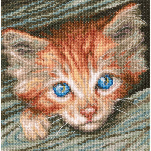 RTO counted Cross Stitch Kit "Fluffy observer"...