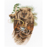 RTO counted Cross Stitch Kit "Forester" M781, 28.5x40 cm, DIY