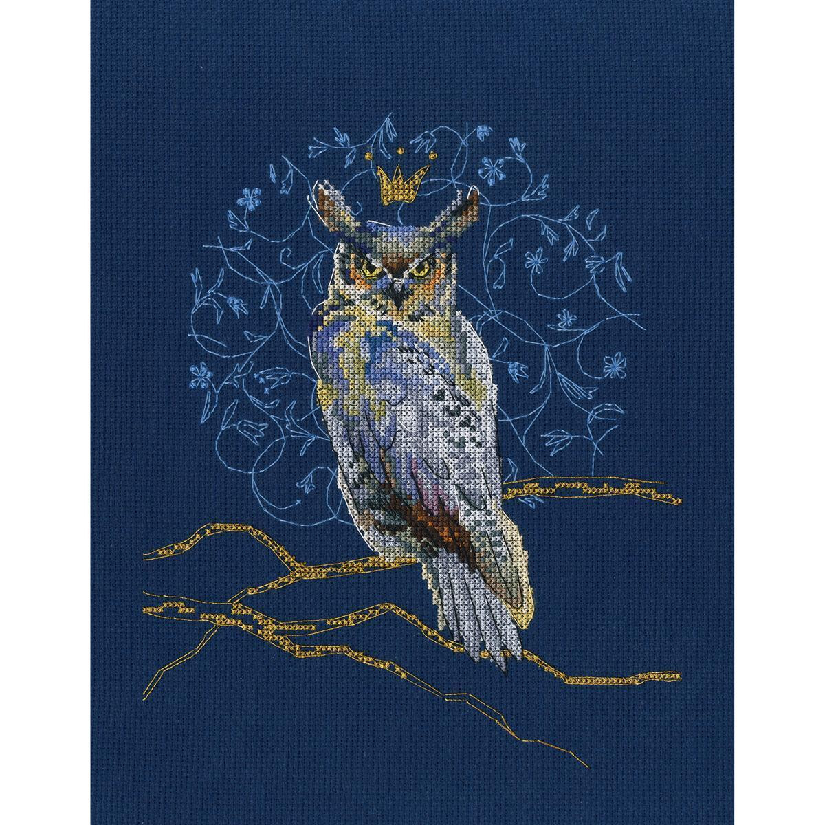 RTO counted Cross Stitch Kit "King eagle-owl"...