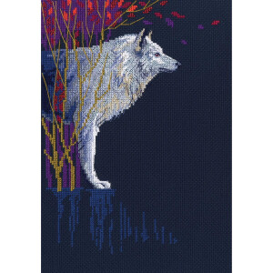 RTO counted Cross Stitch Kit "Wolf leader"...
