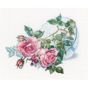 RTO counted Cross Stitch Kit "Tender flower...
