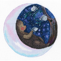 RTO counted Cross Stitch Kit "Tender fairy tales of the stars" M812, 16.5x16.5 cm, DIY