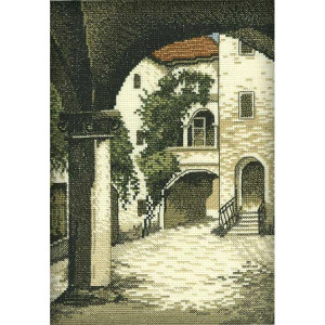 RTO counted Cross Stitch Kit "Old city" R158,...