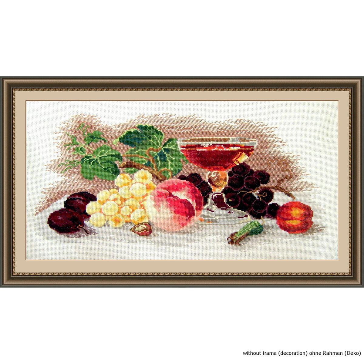 Oven counted cross stitch kit "Still life with...
