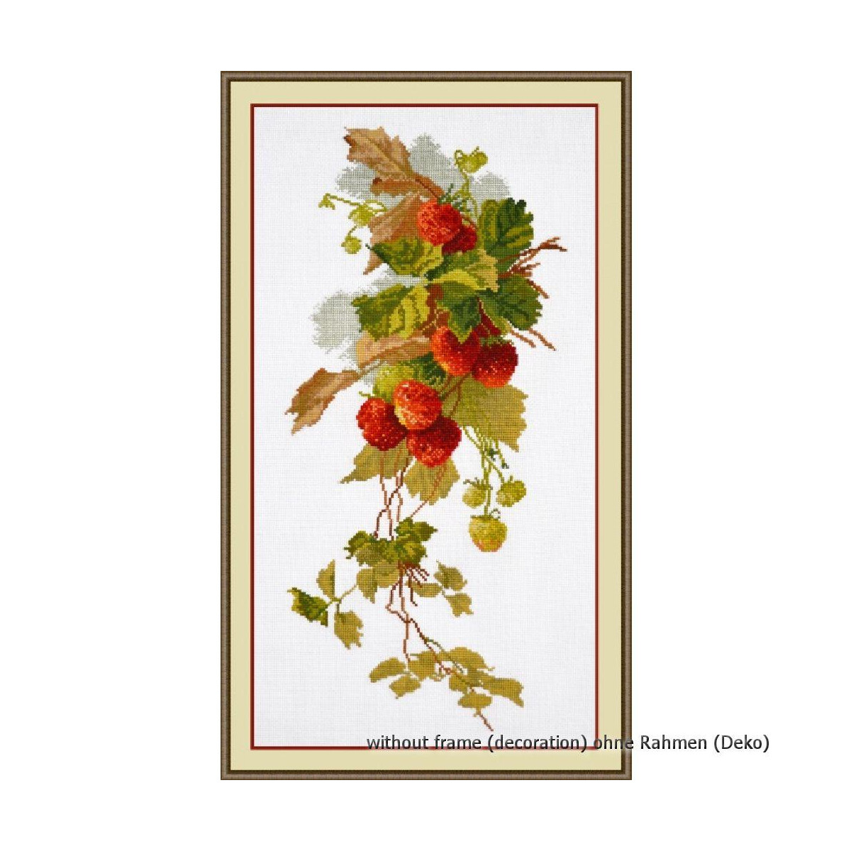 Oven counted cross stitch kit "Branch of...