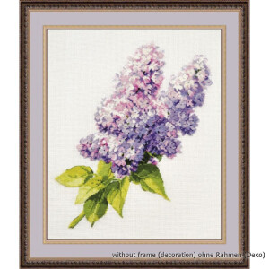 Oven counted cross stitch kit "Lilac branch",...