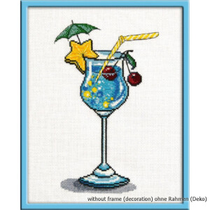 Oven counted cross stitch kit "Blue Lagoon",...