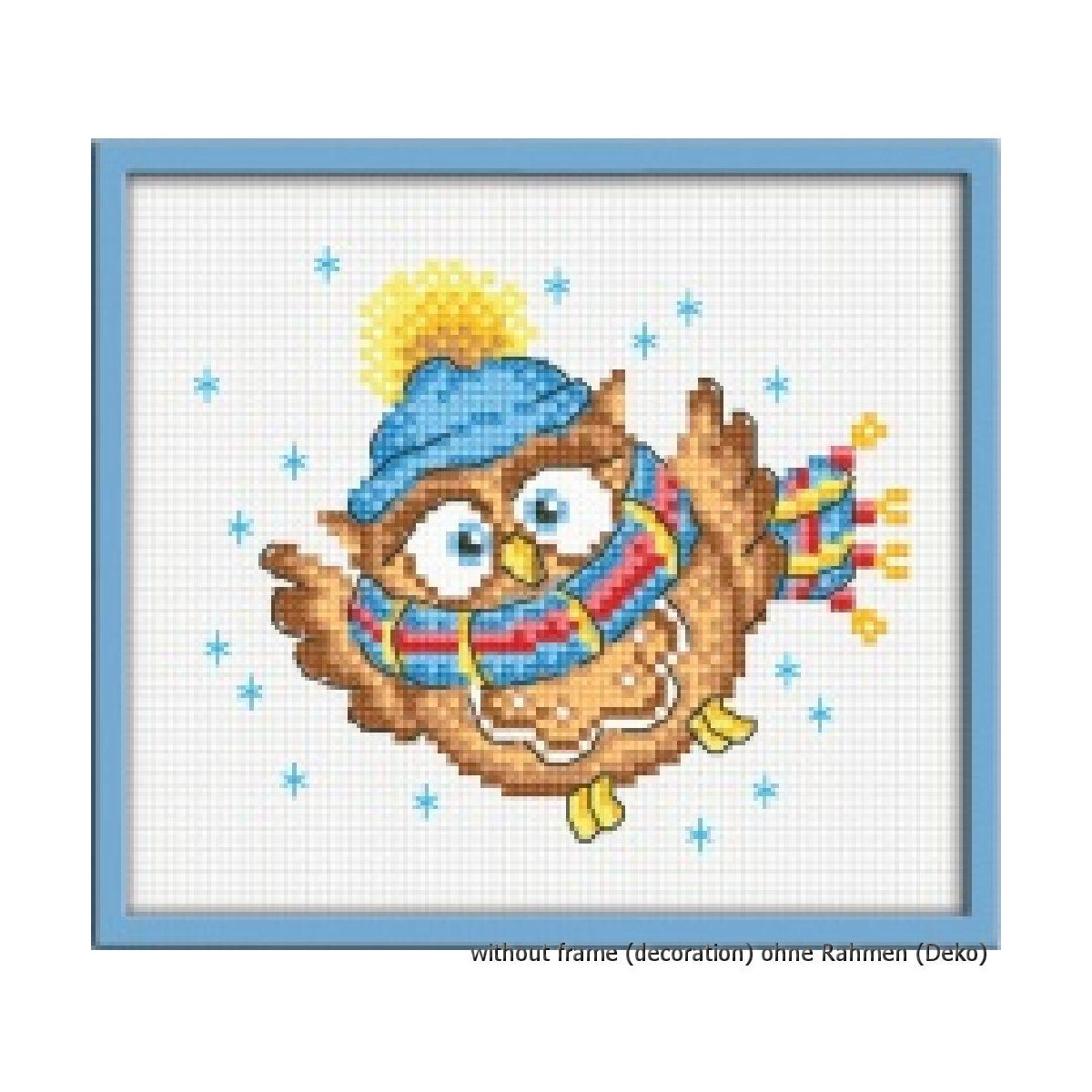 Oven counted cross stitch kit "Night owl",...