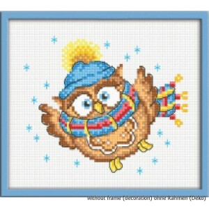 Oven counted cross stitch kit "Night owl",...