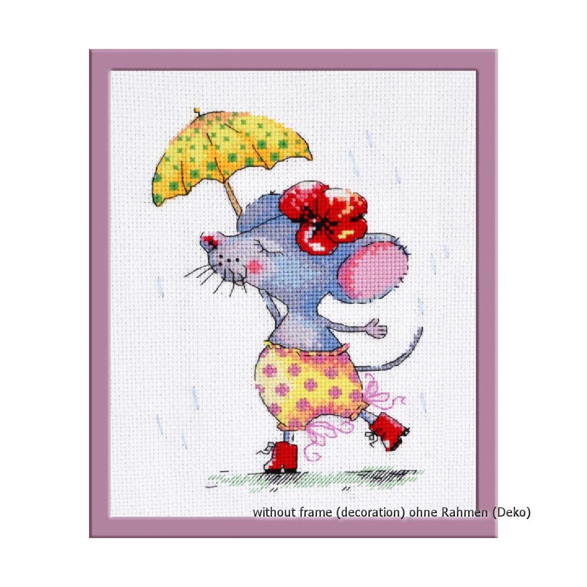Oven counted cross stitch kit "Flying gait",...
