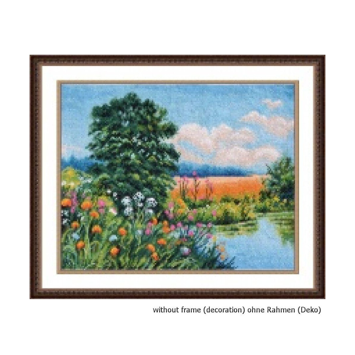 Oven counted cross stitch kit "Summer of...