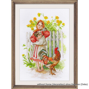 Oven counted cross stitch kit "Friends",...