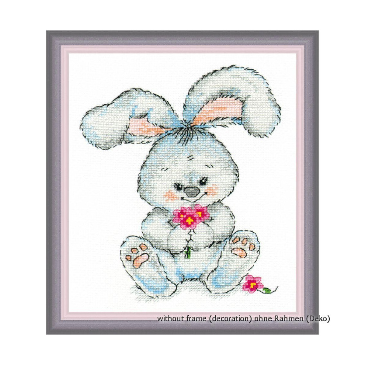 Oven counted cross stitch kit "Bunnies",...