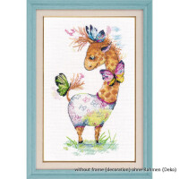 Oven counted cross stitch kit "Lucky ", 13x22cm, DIY