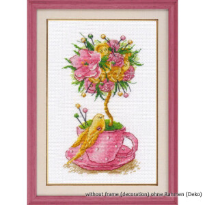Oven counted cross stitch kit "Topiary",...