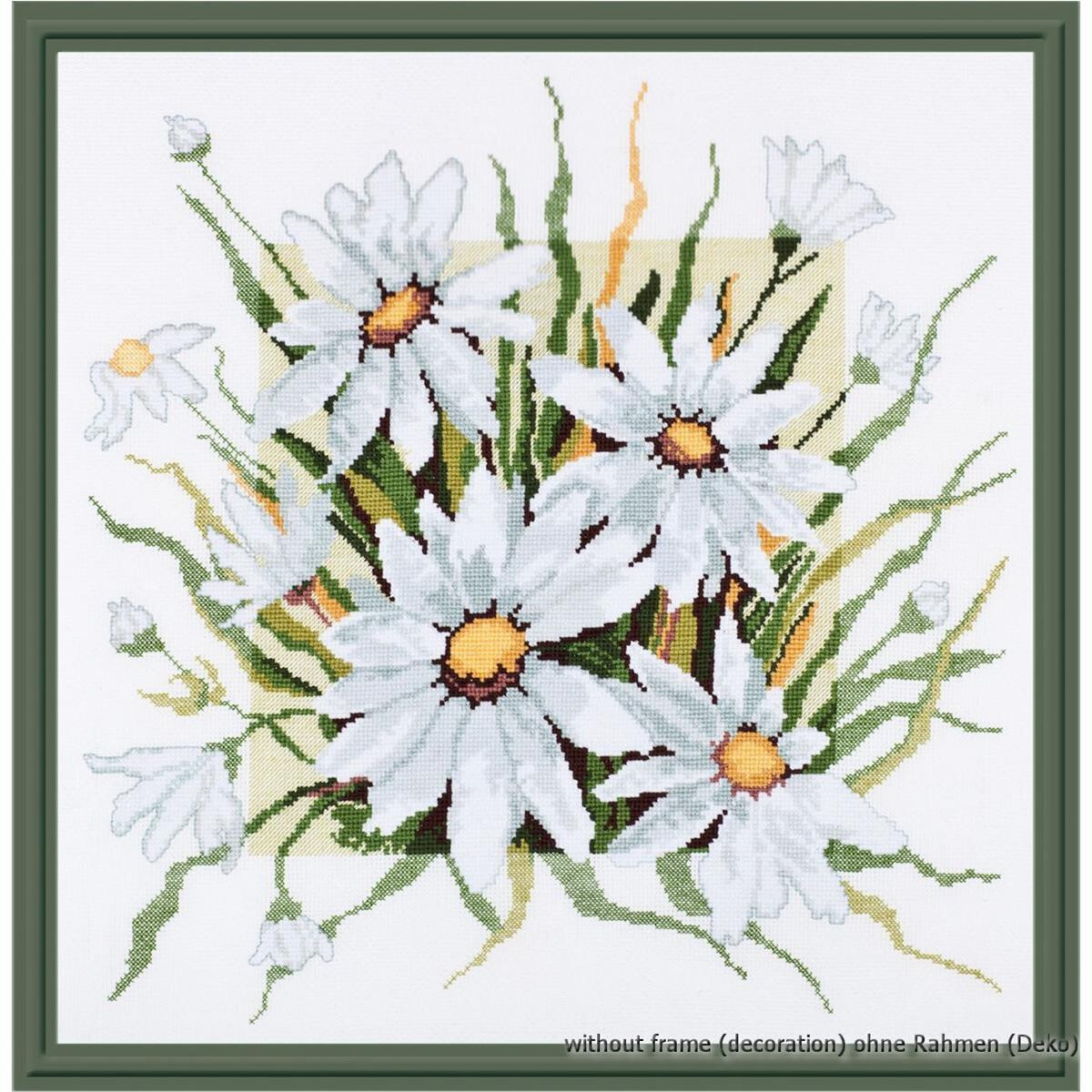 Oven counted cross stitch kit "Chamomile",...