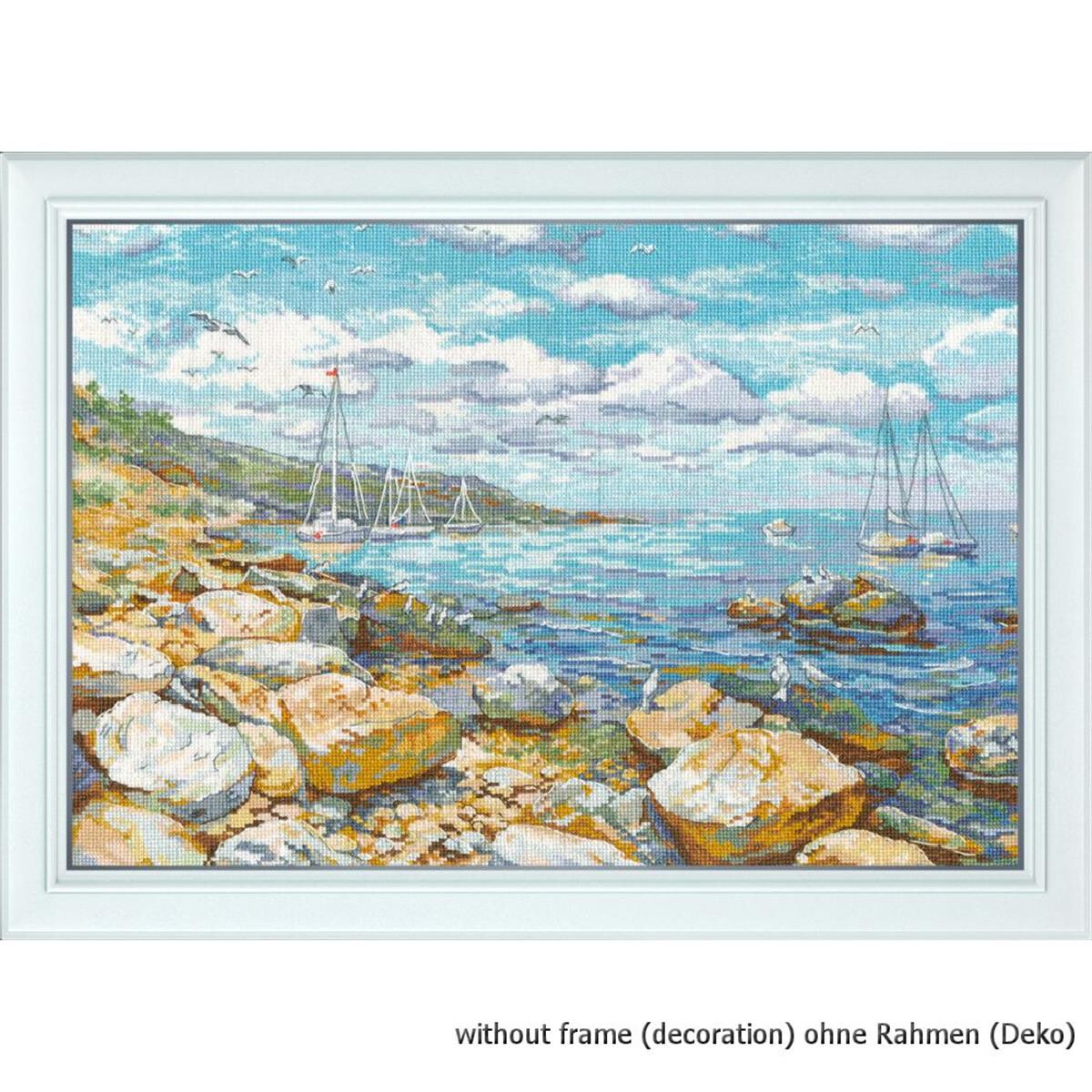 Oven counted cross stitch kit "Crimean coast",...