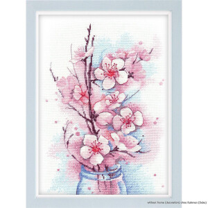 Oven counted cross stitch kit "Apple Blossom",...