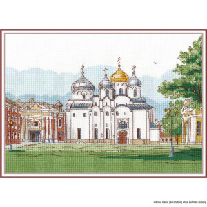 Oven counted cross stitch kit "It Sophia`s Cathedral...