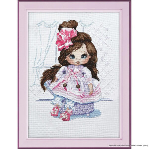 Oven counted cross stitch kit "Doll Dasha",...