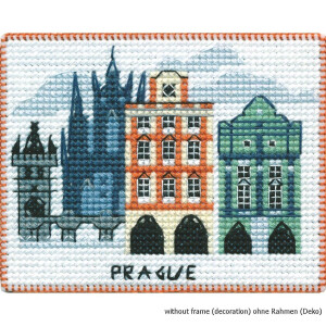 Oven counted cross stitch kit "Magnet. Prague",...