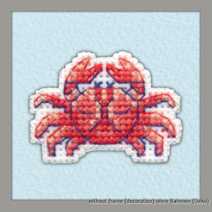 Oven Kreuzstichset "Emblem. Krabbe",...