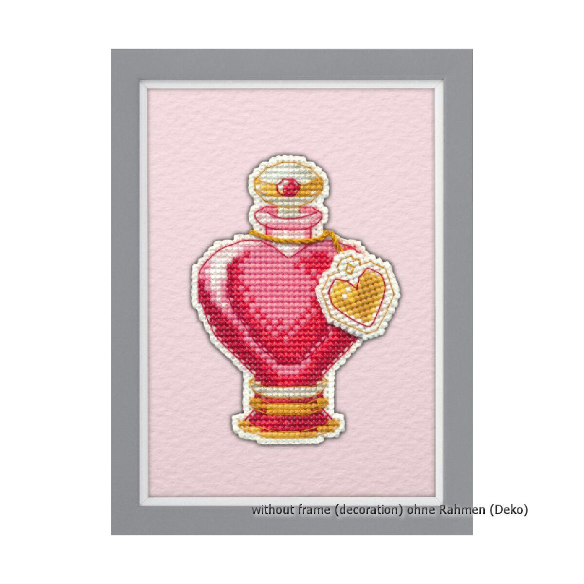 Oven counted cross stitch kit "Magnet. Love...