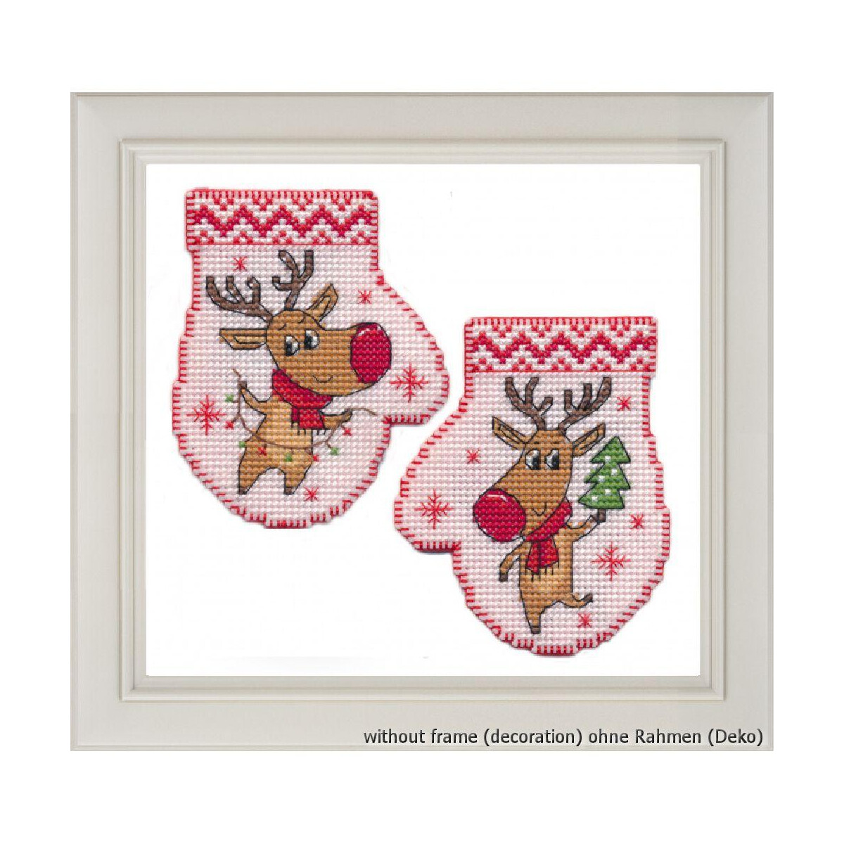 Oven counted cross stitch kit "Christmas bauble....