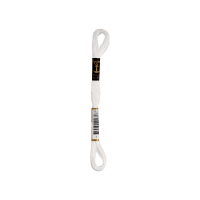 Anchor Sticktwist 8m, bianco alto, cotone, colore 01, 6 fili
