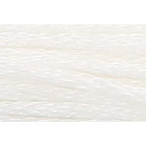 Anchor Sticktwist 8m, wit, katoen, kleur 02, 6-draads