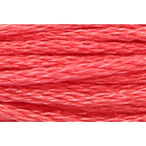 Anchor мулине 8m, лососево-красный, Хлопок,  цвет 11, 6-ниточный