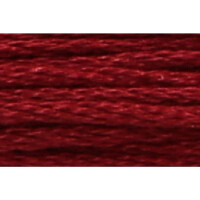 Anchor мулине 8m, тёмно-красный, Хлопок,  цвет 22, 6-ниточный