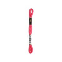 Anchor Bordado twist 8m, rosa, algodón, color 41, 6-hilos