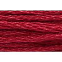 Anchor Torsade de broderie 8m, rouge rubis, coton, couleur 43, 6 fils